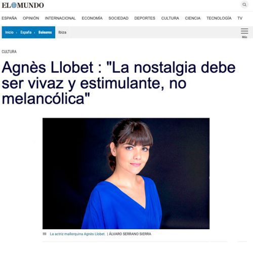 Representante Agnes Llobet, Actriz, Tinglao Management, Madrid
