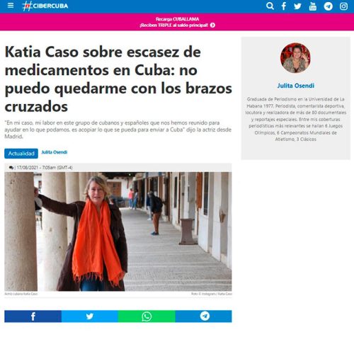 Katia Caso, actriz, actriz cubana, internacional, representación de actores en Madrid, Tinglao management