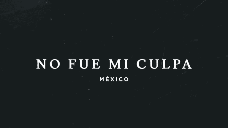 No fue mi culpa No fue mi culpa